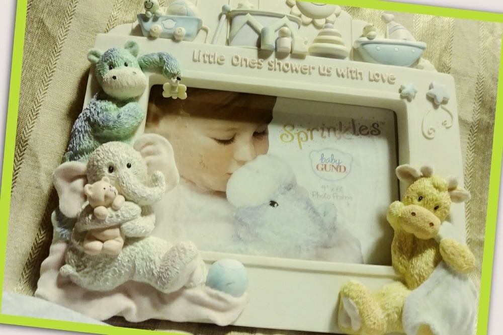 Baby Gund picture frame